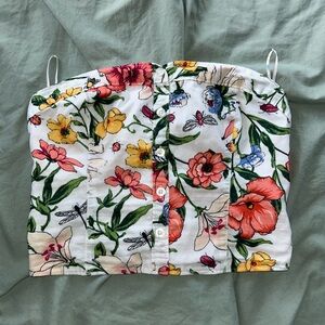 Hollister floral top